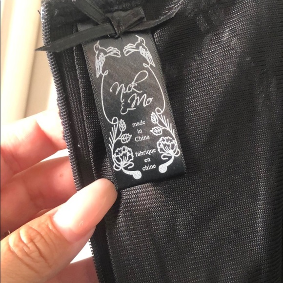 Nick & Mo Black Anthropology Dress - Picture 6 of 6